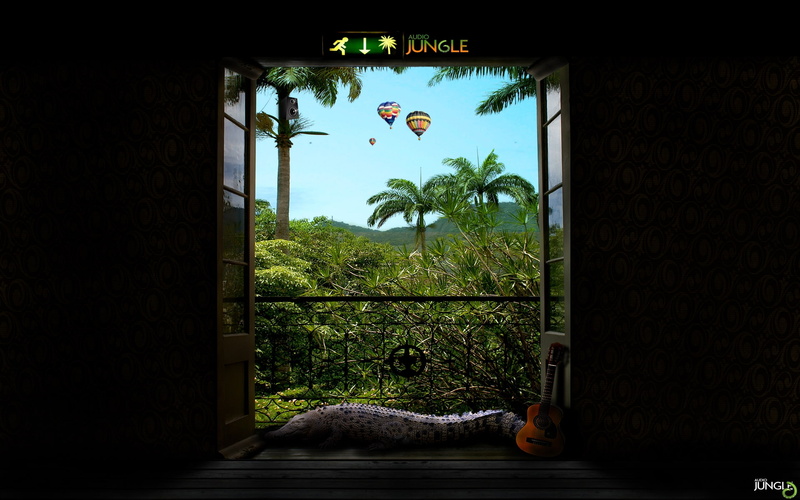 Jungle, technology, art, 1080P, hd, Audio