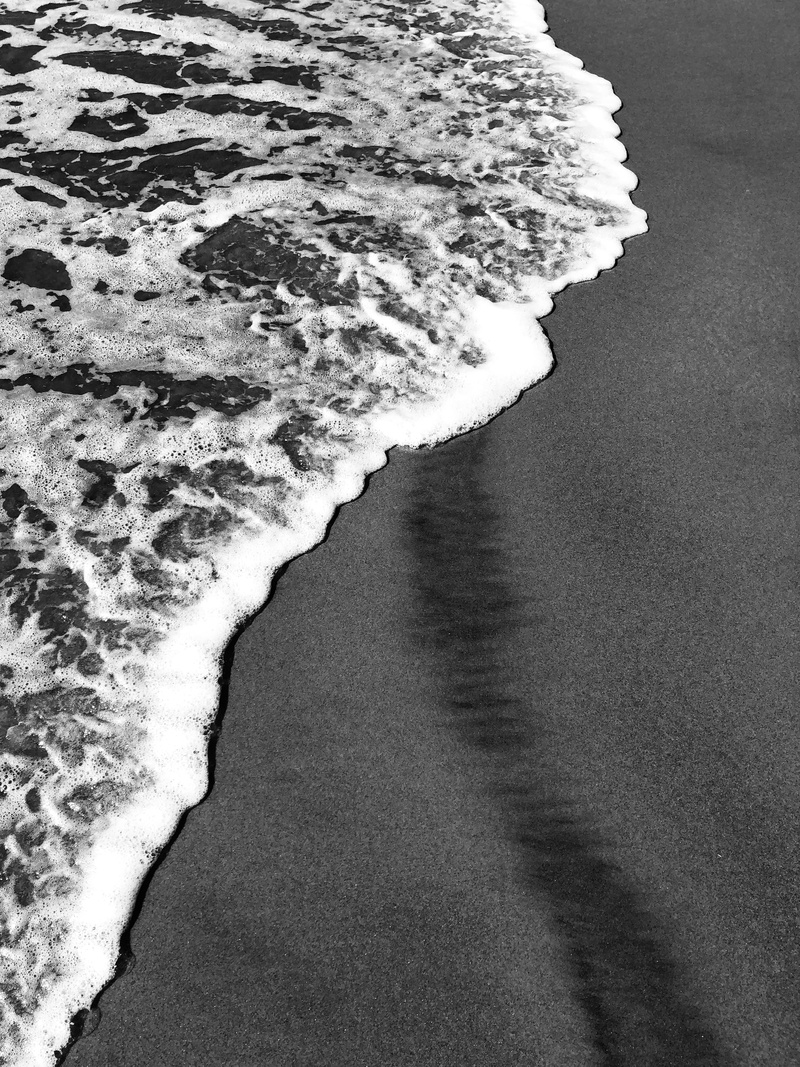 sand, encinitas, nature, 134 5th st, aquatic sport, beach, surfing, outdoors, high angle view, monotone, minimal, power in nature, reaching, beauty in nature