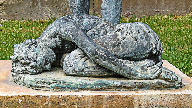 representation, sculpture, carving - craft product, statue, rock - object, ancient, gardens of the prince, nature, 5K, tortosa, history, rock, art and craft