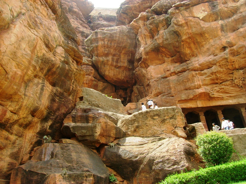 day, rock, formation, rock formation, caves, environment, tranquility, india, natural, scenery, non-urban scene, physical geography, rough, travel destinations
