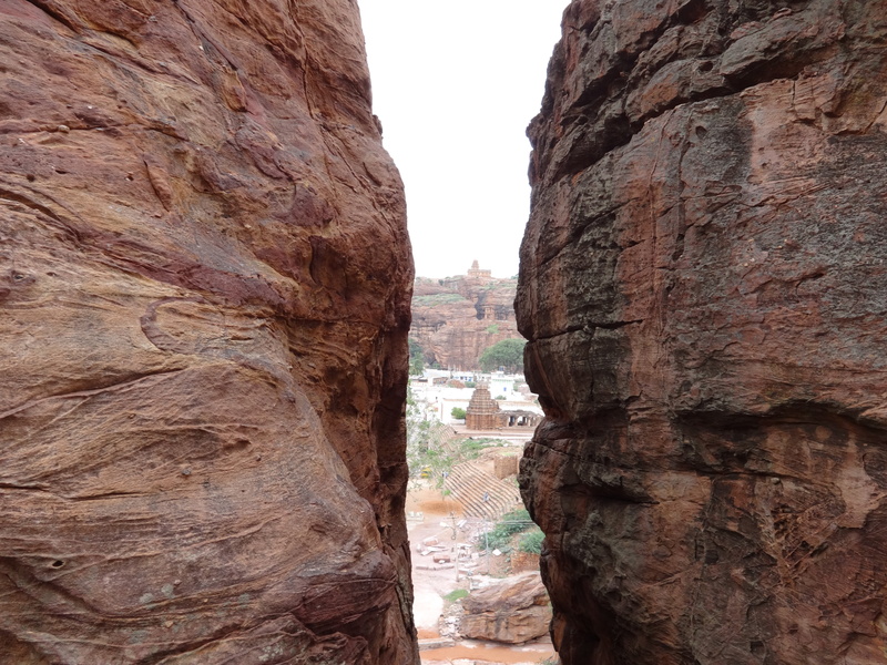 4K, nature, day, ancient civilization, caves, brown, sky, eroded, formation, crevasse, travel destinations, india, rock, geology, clear sky, rock formation