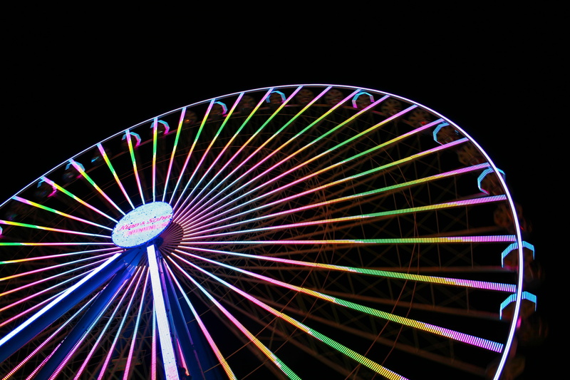 ride, year market, fun, fairground, fair, festival site, traveling carnival, shape, romantic, motion, munich, outdoors, blue, large, 4K, bavaria, folk festival