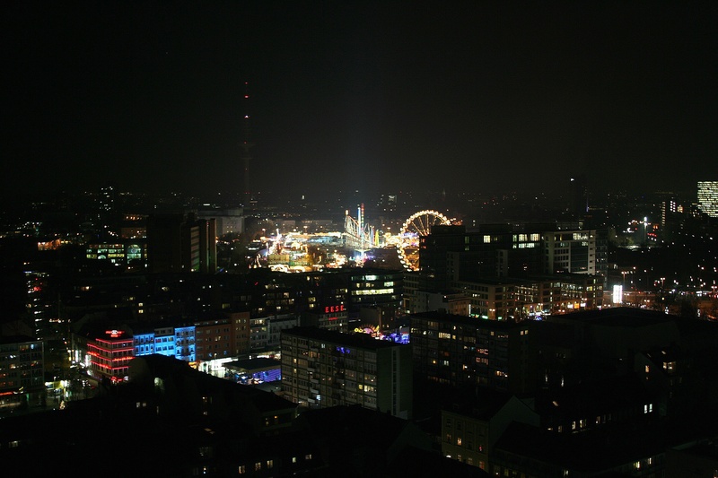 night, light, building exterior, city, nature, 1080P, architecture, festival site, outdoors, hamburg, firework display, firework - man made object, travel destinations