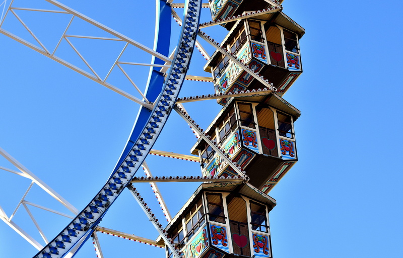 large, 5K, pattern, directly below, tall - High, munich, built Structure, year market, amusement park ride, romantic, metal, construction Industry, Gondolas