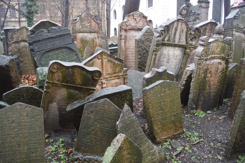 place of worship, outdoors, the past, abandoned, prague, creativity, tombstone, grave, day, cemetery, building exterior, 4K, art and craft, no people