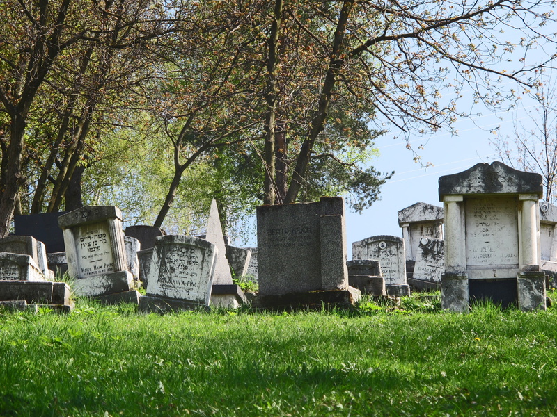 landmark, grave stones, protected area, old, jewish heritage, architecture, european, graveyard, historical, national monument, urban, cemetery, eastern europe