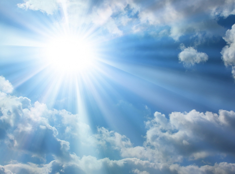outdoors, beauty in nature, sun, sky, Shining, tranquility, blue, backgrounds, bright, Nature, idyllic, 2K, cloud - sky, no people, tranquil scene, scenics - nature