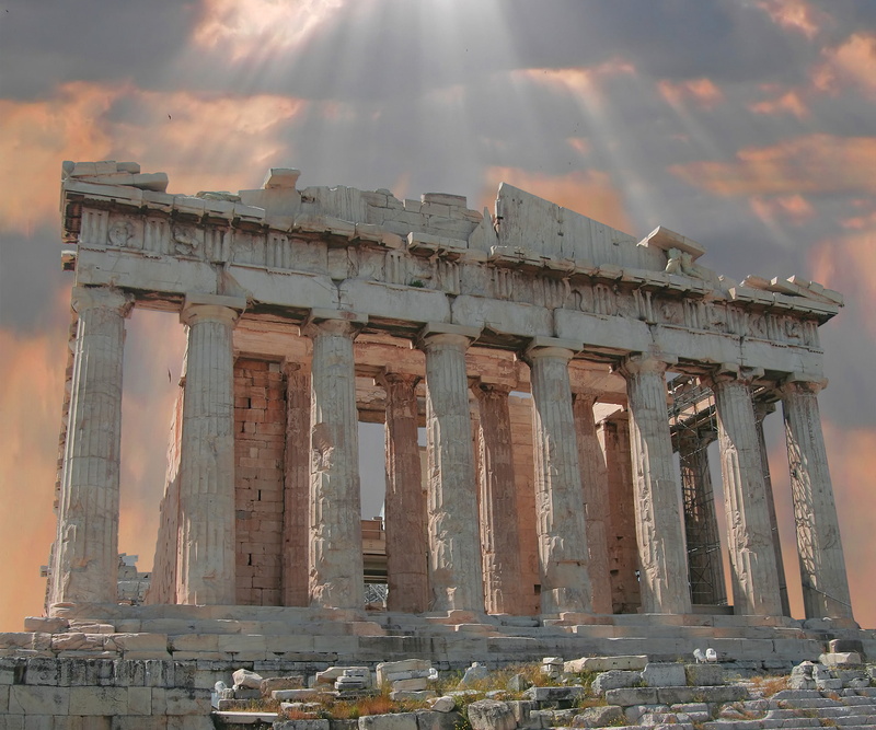 1080P, Monuments, Parthenon