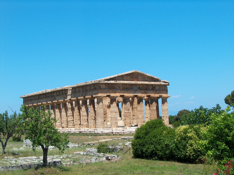 plant, Italy, clear sky, Ruin, nature, places of interest, antique, archaeology, building exterior, copy space, no people, history, architectural column
