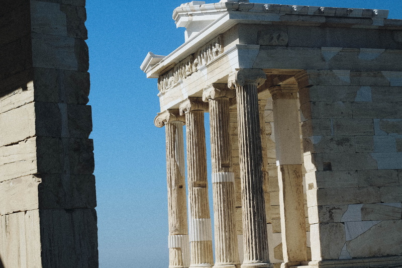 colonnade, religion, architectural column, outdoors, low angle view, ancient civilization, architecture, history, old ruin, the past, place of worship