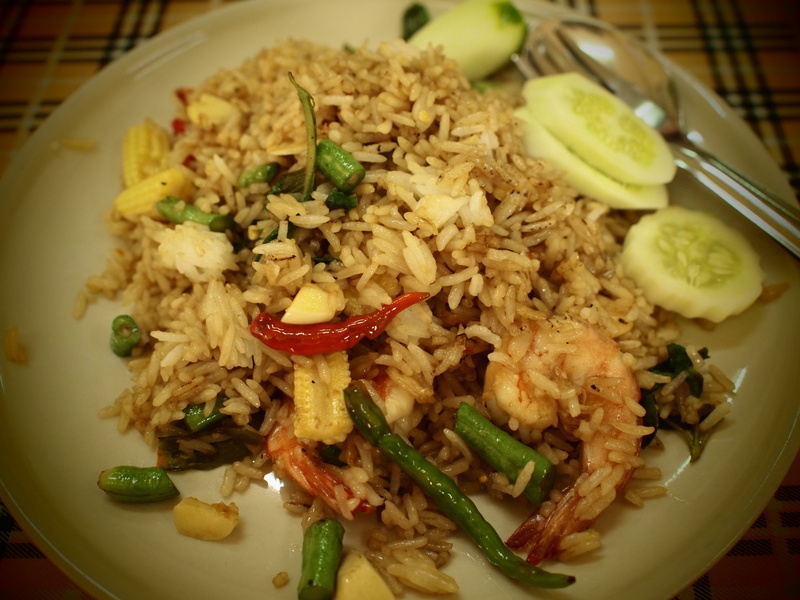 thai, thailand, asian, serving size, freshness, no people, fried rice, cook, tasty, eating utensil, food, rice, ready-to-eat, dinner, cuisine, 4K, food and drink