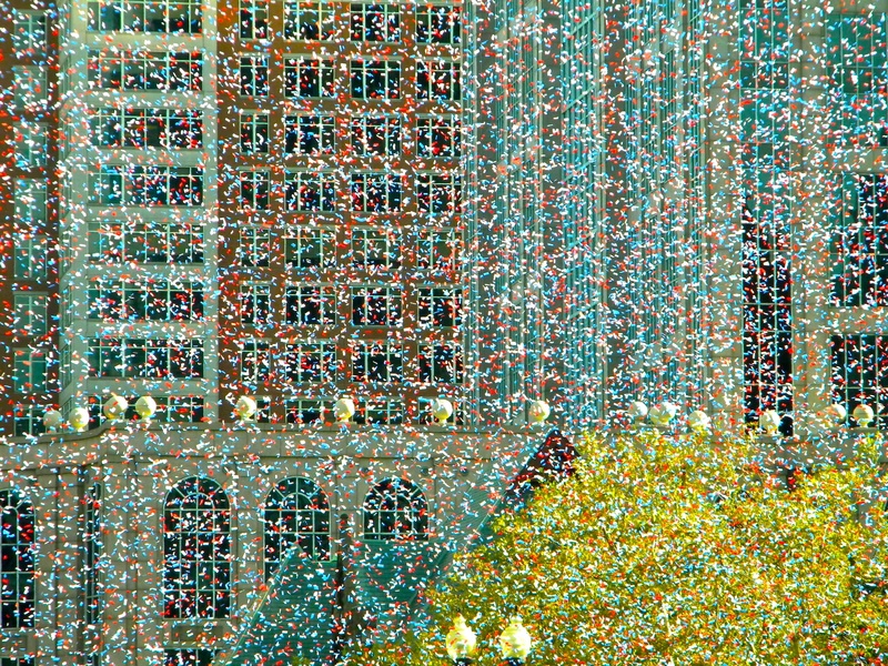 abstract, 1080P, textured, festivity, craft, copley square, pattern, wall - building feature, white, buildings, building exterior, abundance, red sox parade