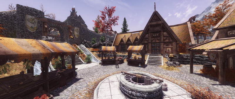 travel, nature, building, 2K, the past, history, spirituality, place of worship, sky, day, architecture, The Elder Scrolls V: Skyrim, travel destinations