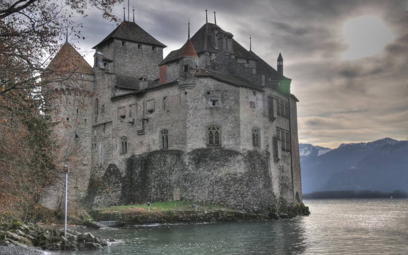 Castles, 1080P, Château De Chillon