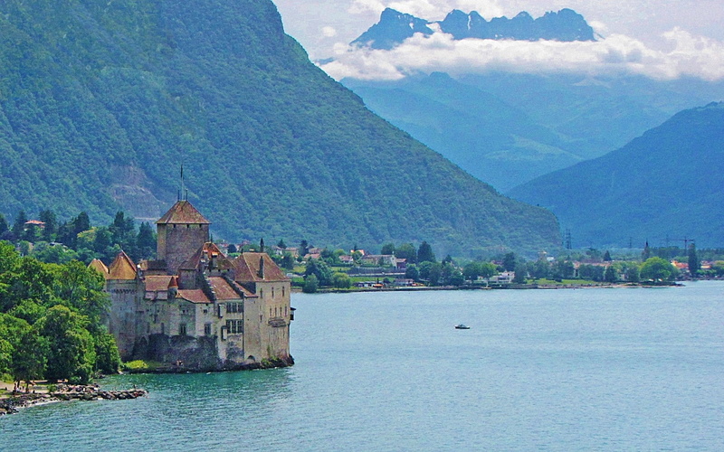 Château De Chillon, 1080P, Castles