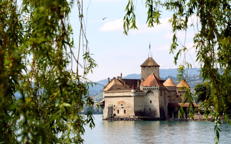 Château De Chillon, Castles, 1080P, Castle