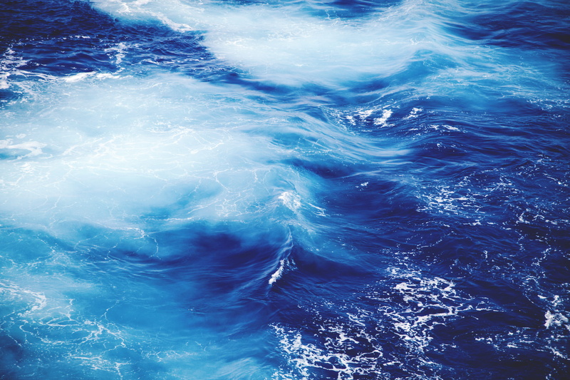 flowing water, pattern, wave pattern, scenics - nature, boat, ocean view, wave, waterfront, motion, ocean, backgrounds, open water, beauty in nature, full frame
