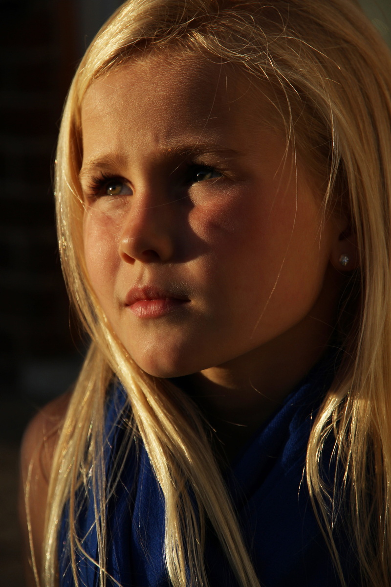 blue, closeup, beauty, black background, young Adult, depression - sadness, females, looking at camera, beautiful, girls, childhood, wearing, blonde, caucasian Ethnicity
