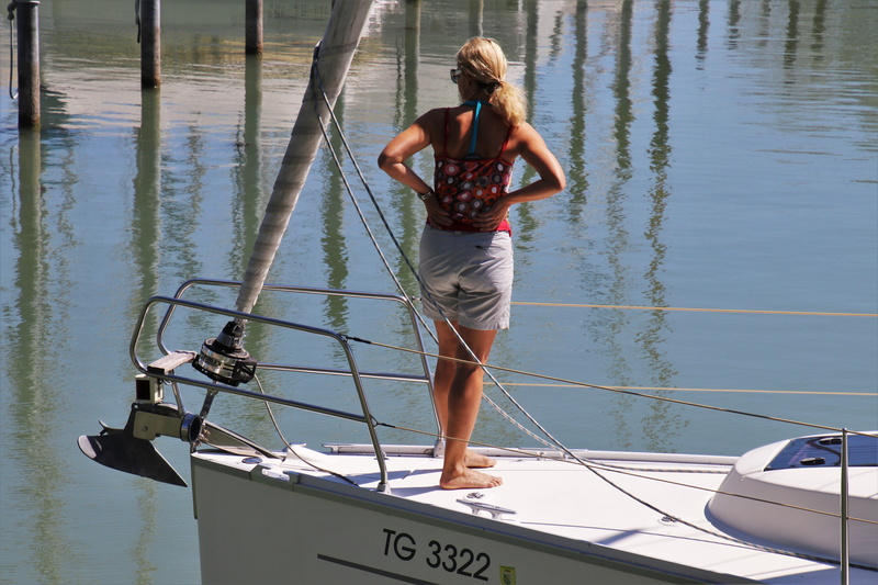 summer, mode of transportation, nature, bodensee, boat, leisure activity, cruise, real people, the silence, sunlight, relaxation, reflection, water, quiet
