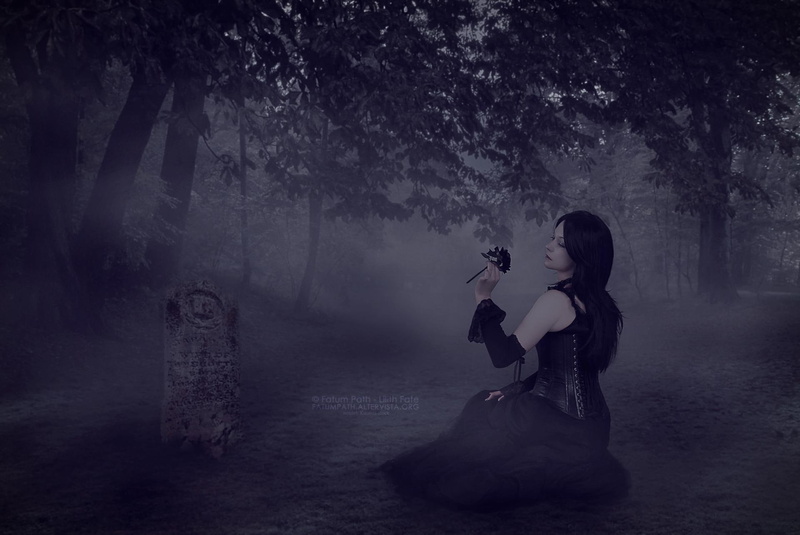 forest, 1080P, fantasy, lady, memories, dead, 3d and abstract