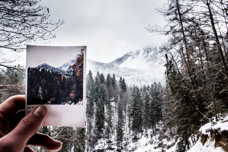 memories, 5K, human hand, holding, personal perspective, nature, unrecognizable person, finger, photographer, clouds, winter, exploring, body part, lifestyles