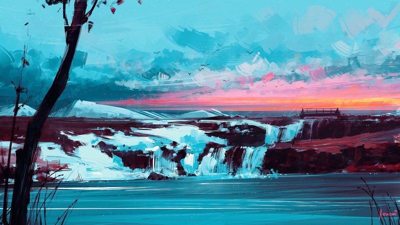 Aenami, 1080P, artwork