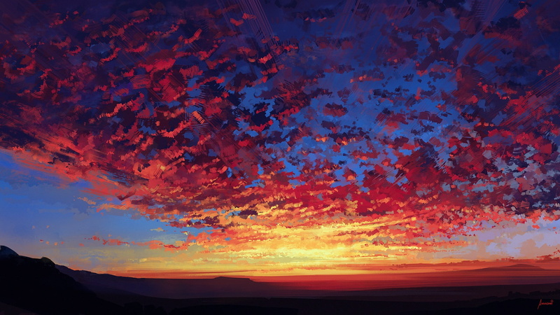 artwork, 1080P, Aenami