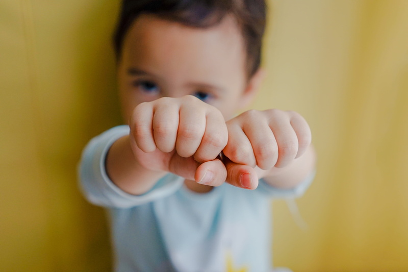 one Person, cute, caucasian Ethnicity, kid, human Hand, pose, wall, lifestyles, joy, wooden, fun, style, close up, males, portrait, finger, shirt, lifestyle
