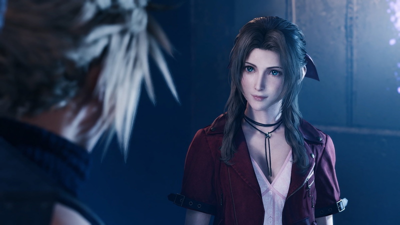 Aerith Gainsborough, Beauty, Game, Cloud Strife, Final Fantasy VII, Look, Aeris Gainsborough, Pendant, Sweetheart, The game, Bow, 1080P, Beautiful, Cute