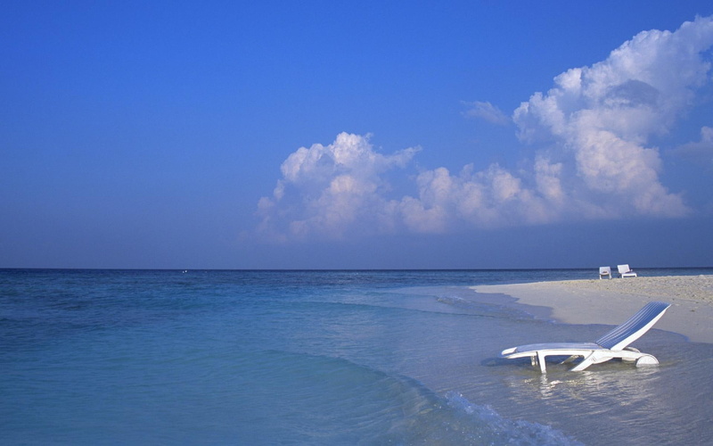 1080P, sand, white, island, photo, maldives, paradise, 3d and abstract, beach, bench
