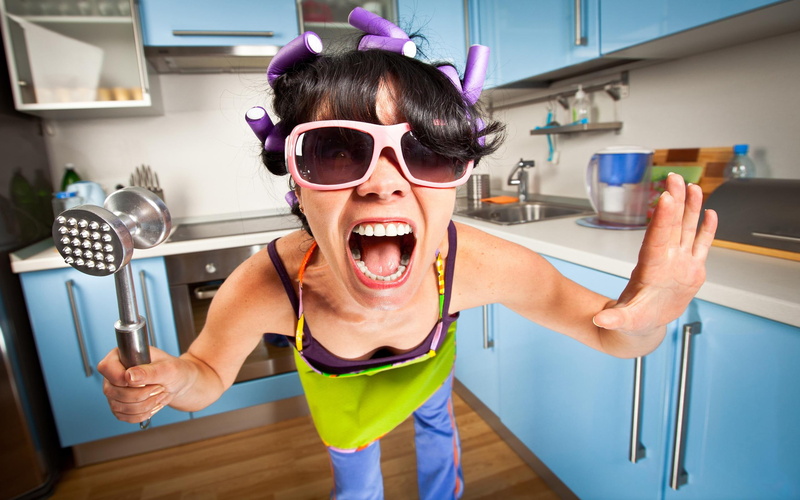 funny, housewife, 2K, crazy