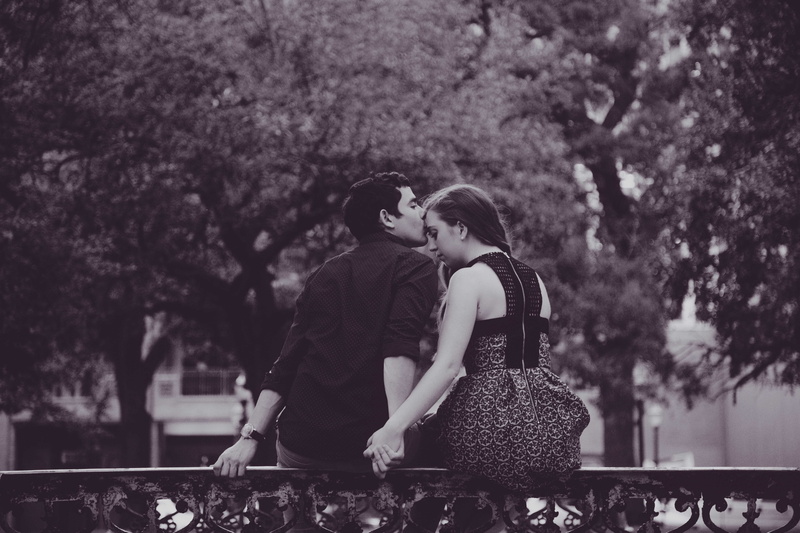 adult, women, s, sitting, tree, forehead, woman, casual clothing, lifestyles, bonding, males, people, black, kissing, white, grayscale, couple - relationship