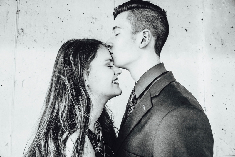 love, two people, emotion, portrait, young men, leisure activity, romance, woman, young women, 2K, real people, kissing, forehead, feeling, people, man