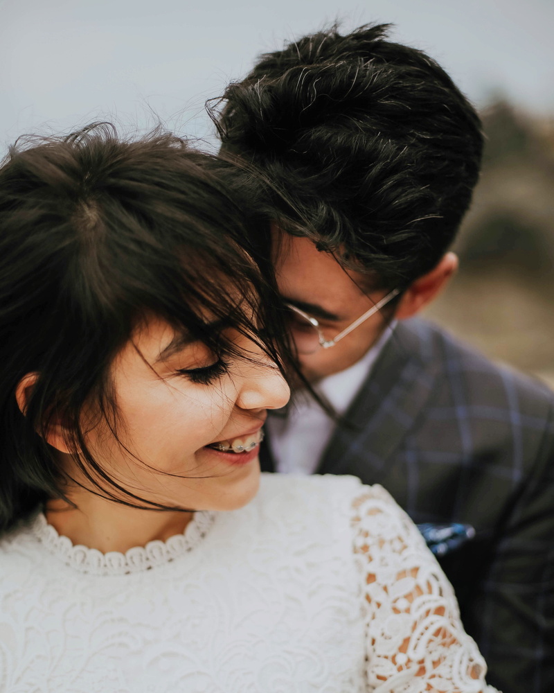 woman, positive emotion, young women, man, black hair, outdoors, young adult, male, people, togetherness, l, kurtaran, casual clothing, hair, closeup, real people