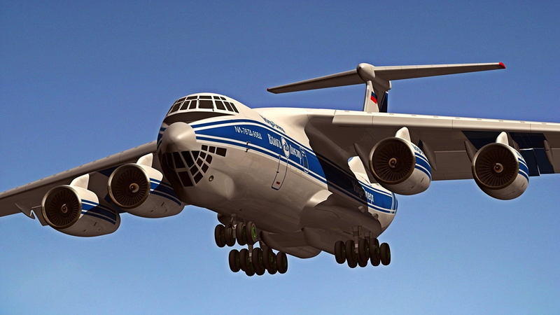 Aircraft, Vehicles, 1080P, Ilyushin Il-76TD-90