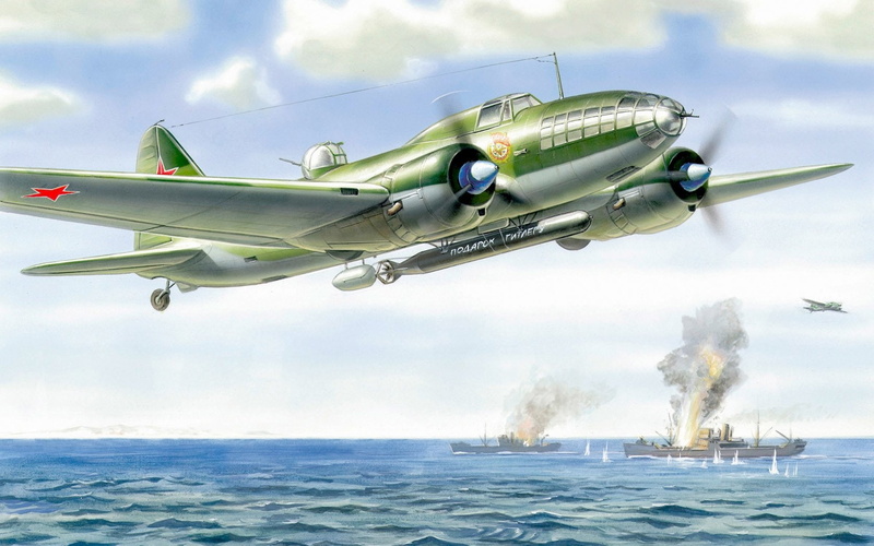 Bombers, 720P, Ilyushin DB-3