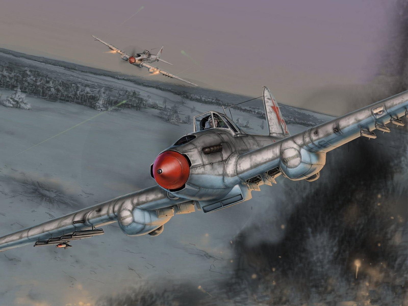 Military Aircrafts, 720P, Ilyushin Il-2