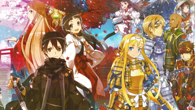 Kirigaya Kazuto, anime girls, Klein, Yuuki Asuna, anime, Alice Schuberg, Eugeo, comic art, Sword Art Online, 1080P, Yui(Sword Art Online), Kirito (Sword