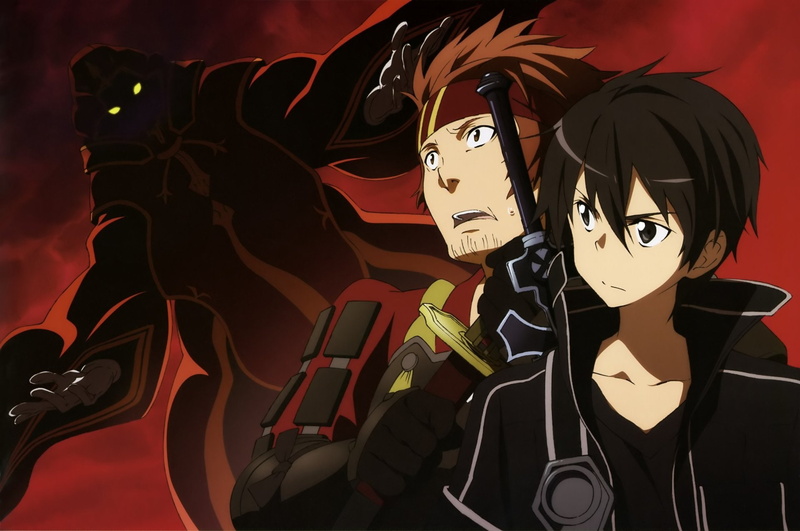 1080P, Klein (Sword Art Online), Kirito (Sword Art Online), Sword Art Online