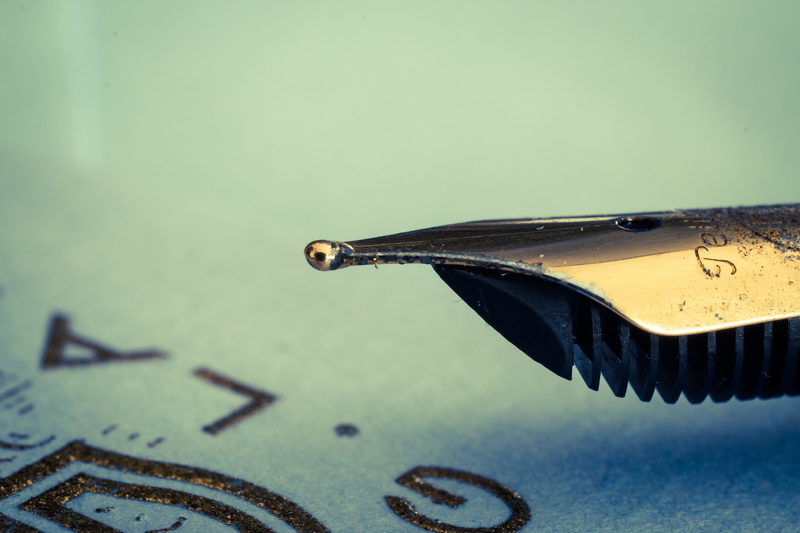 2K, no people, gold, pen, ink, writing, closeup, nostalgic, paper, writing instrument, antique, selective focus, letters, metal, fountain pen, number