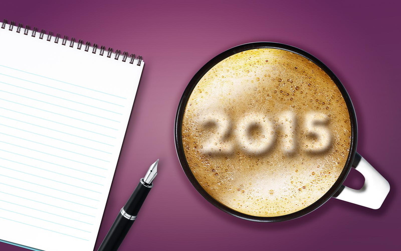 silver, 720P, fountain, pen, ecards, new year 2015, black, happy new year, year, 2015, happy, new