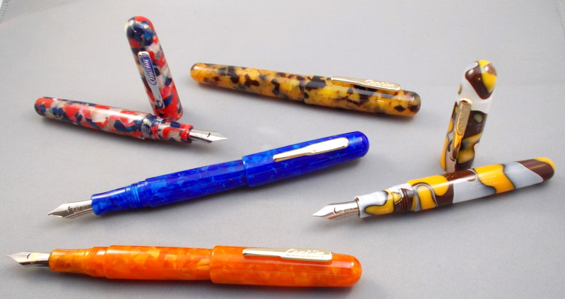 rubber, 4K, fountain pens, pen, colored background, paint, business, writing, group of objects, conklin, education, creativity, pencil, broken, multi colored