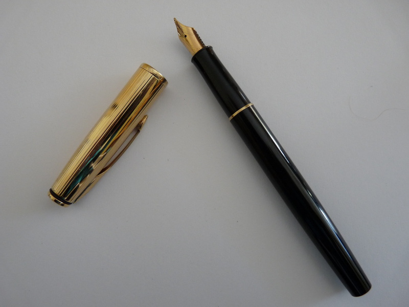 writing tool, high angle view, writing instrument, still life, gold colored, nib, indoors, close-up, white background, no people, two objects, calligraphy