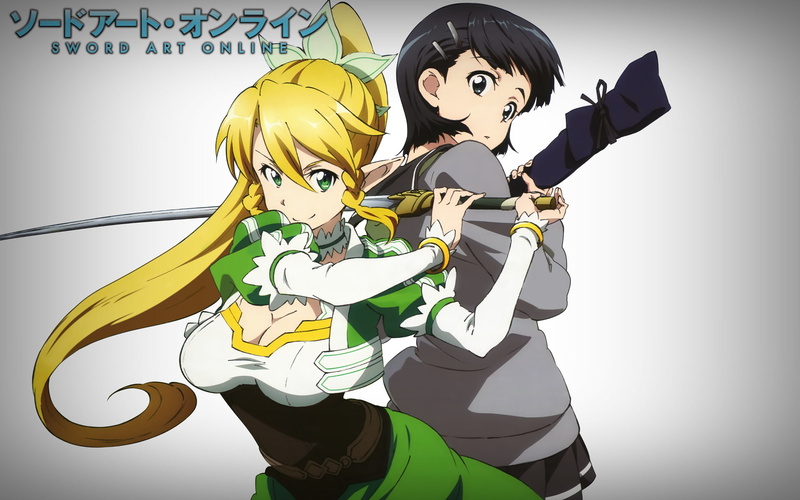Asuna Yuuki, Suguha Kirigaya, Leafa (Sword Art Online), Sword Art Online, 1080P