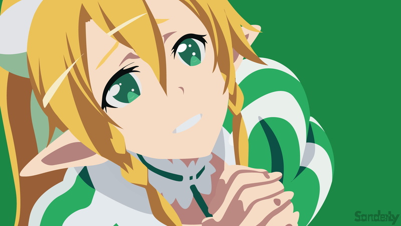 Suguha Kirigaya, Sword Art Online, 1080P, Leafa (Sword Art Online), Minimalist