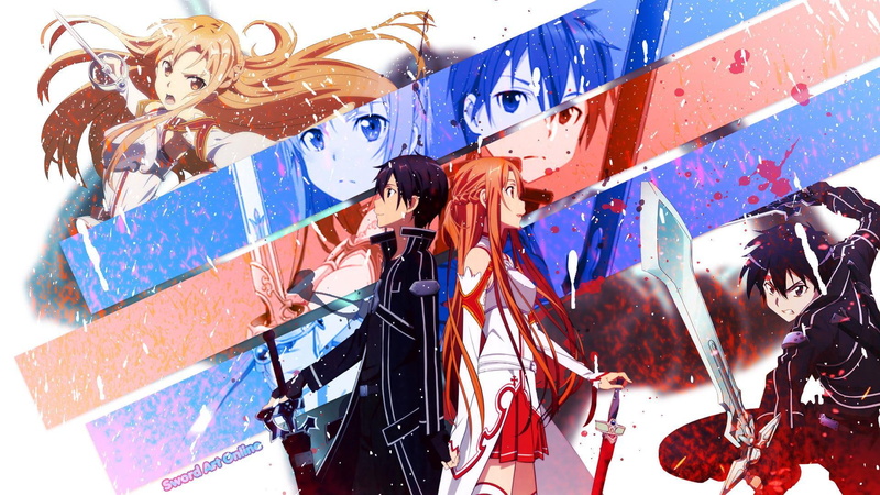Yuuki Asuna, Sword Art Online, 1080P, Kirito, Asuna, SAO, Kirigaya Kazuto