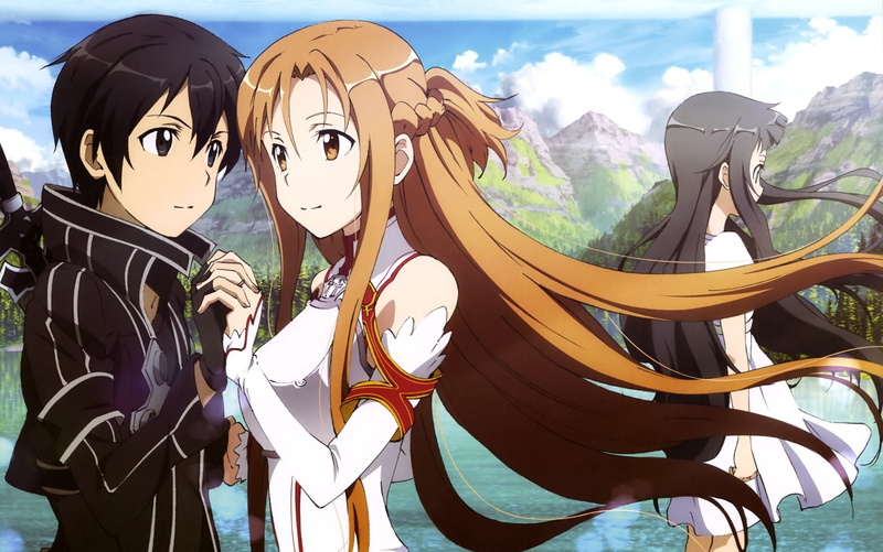 Kirito (Sword Art Online), Yui (Sword Art Online), 1080P, Sword Art Online, Asuna Yuuki
