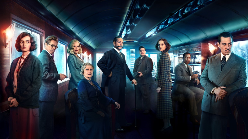 8K, Murder on the Orient Express, Mystery, Cast, 8K, 4K, Crime