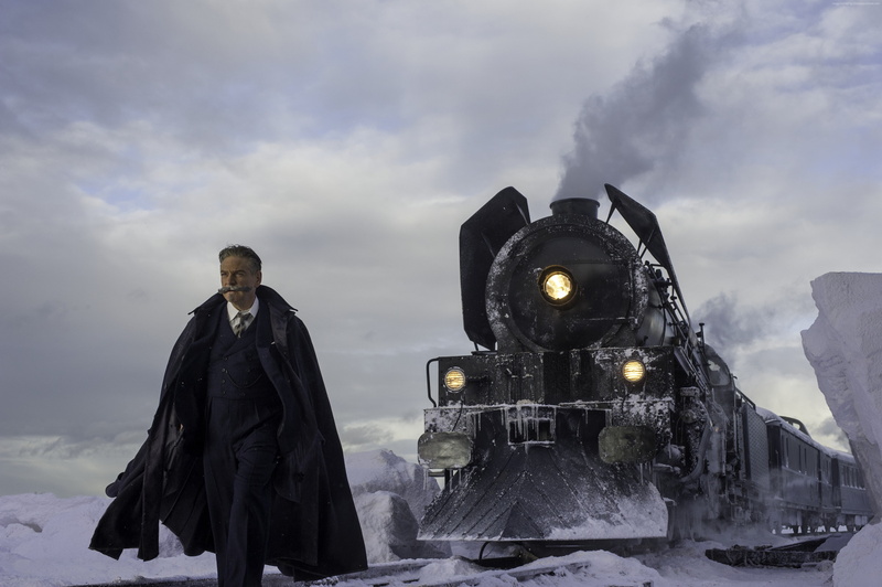 Kenneth Branagh, Murder on the Orient Express, 4k, 4K