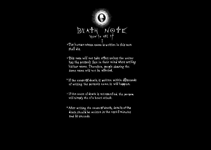 art, anime, note, death, hd, x, 480P, death note